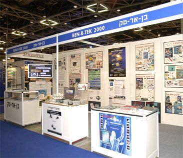 BEN-R-TEK 2000 trade show booth